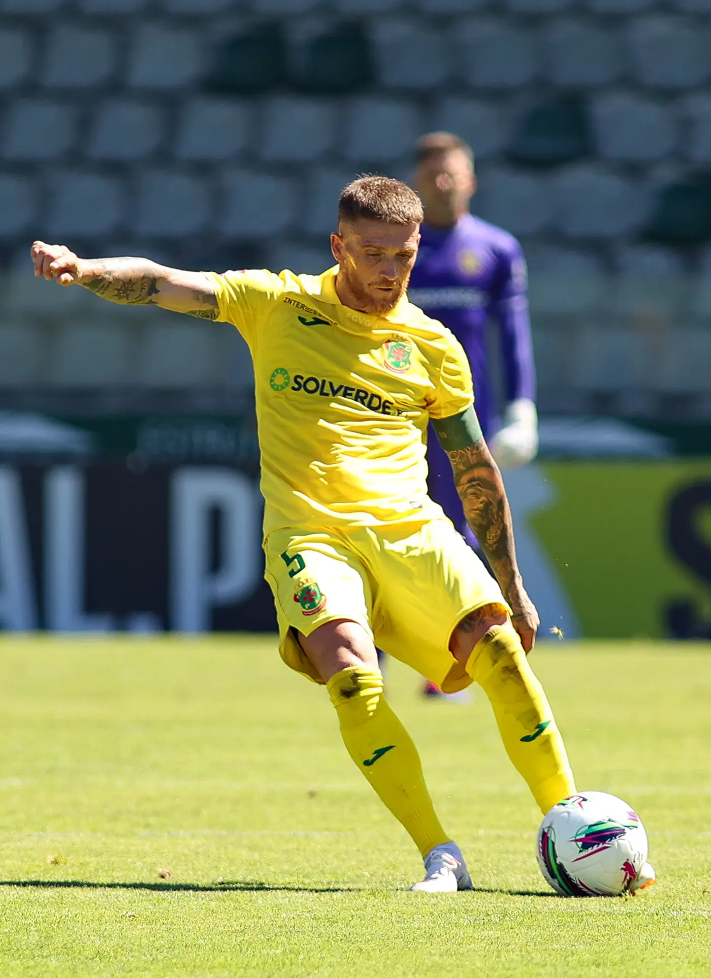 Antunes ao serviço do FC Paços de Ferreira.