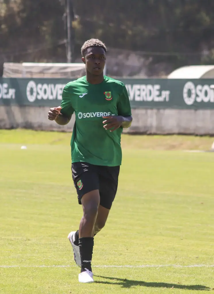 diegao num treino do paços