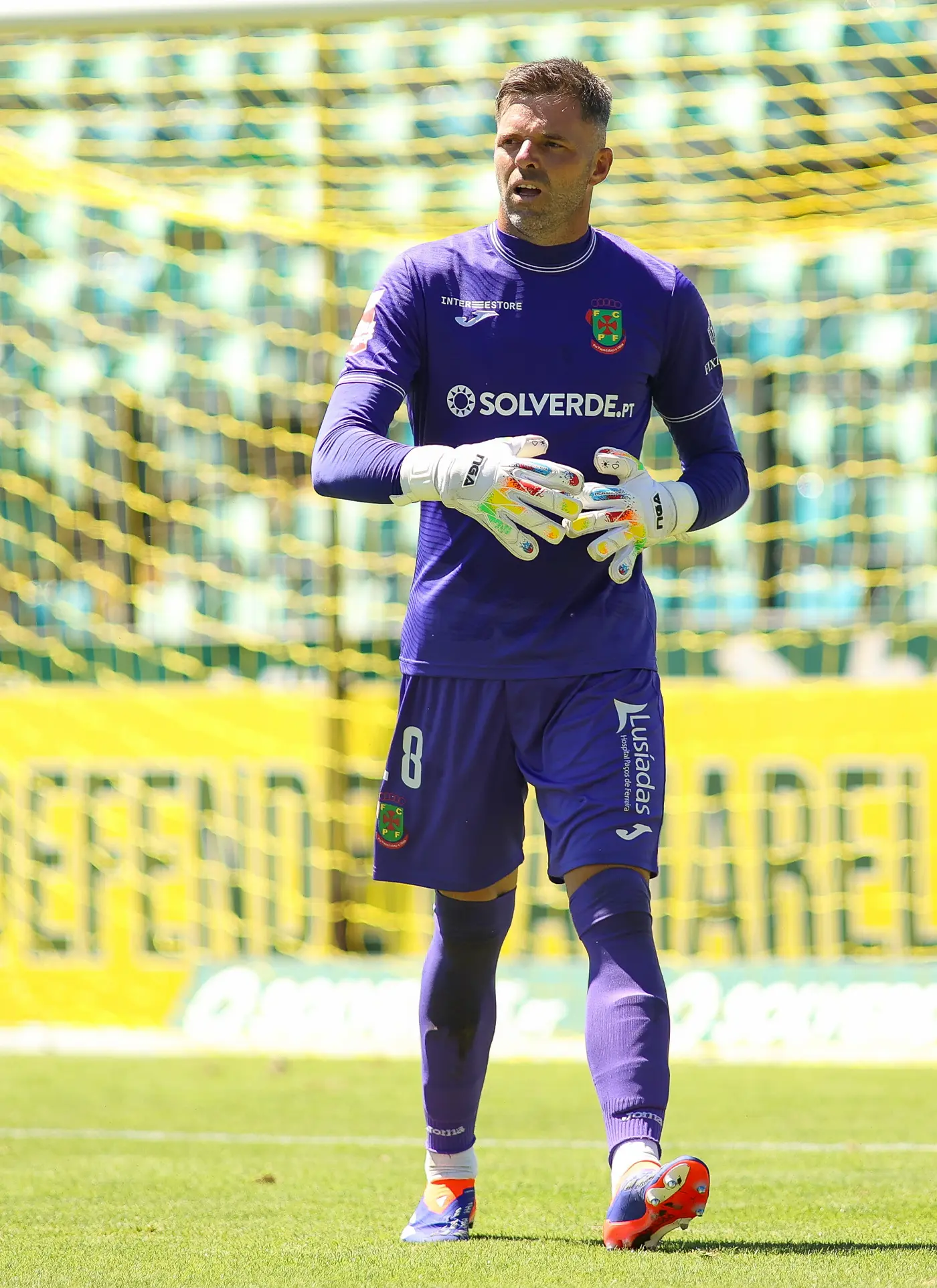 Marafona ao serviço do FC Paços de Ferreira.
