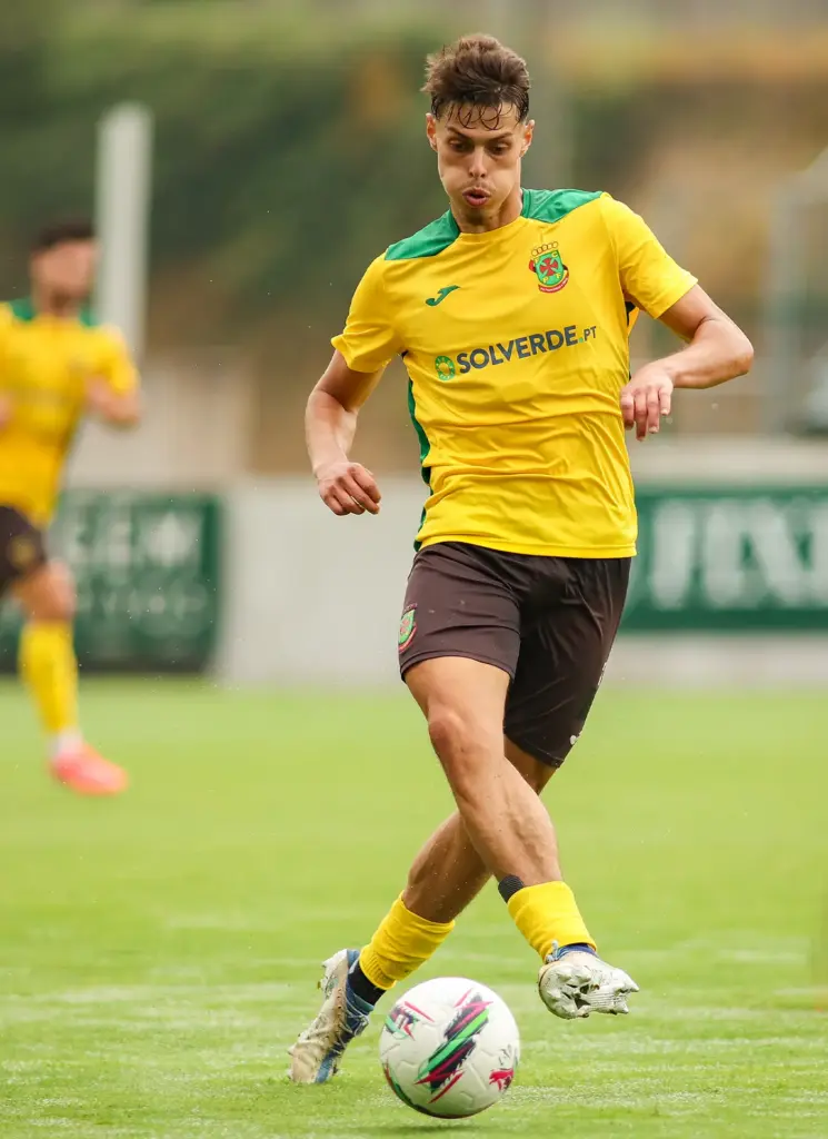 miguel mota num jogo treino