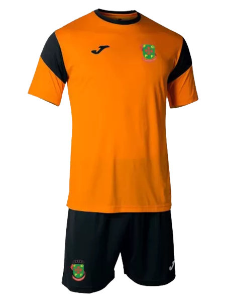 Conjunto Treino JOMA Laranja e Preto