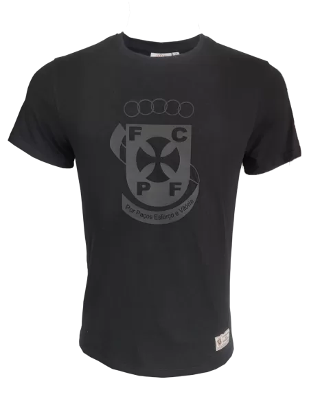 T-Shirt Emblema Preto FCPF