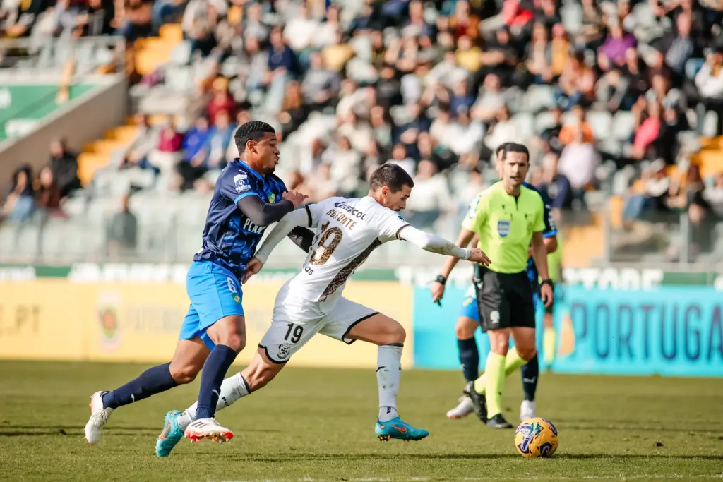 Rui Fonte durante o jogo entre o FC Paços de Ferreira e o CD Mafra, a contar para a 19ª jornada da Liga Portugal 2.