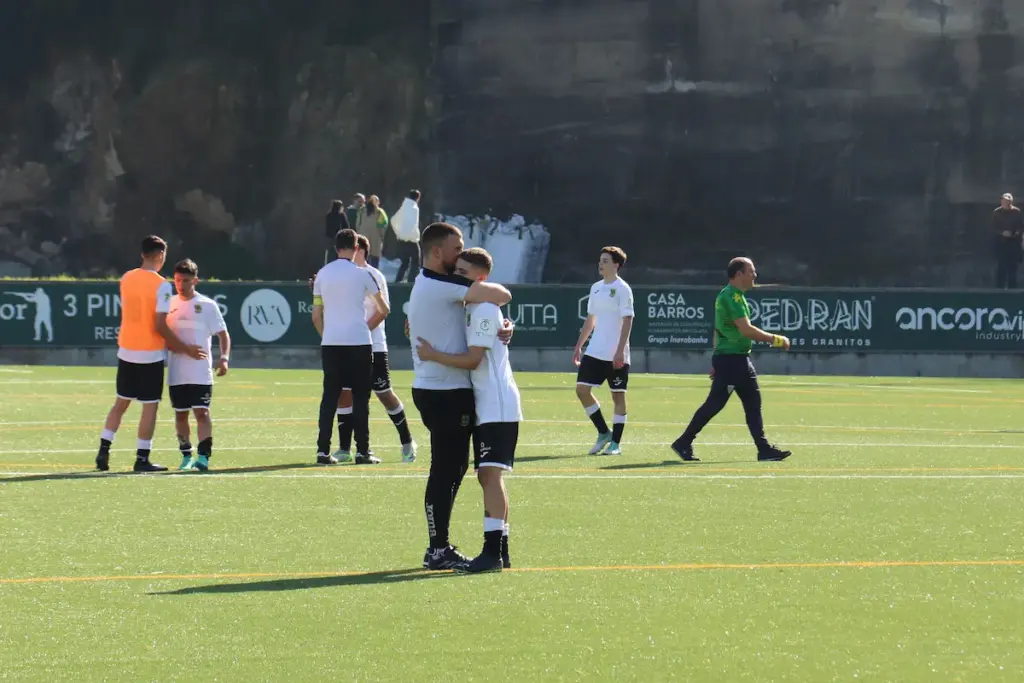 Martim Soares, dos Sub-17 (futebol de formação), após o jogo do FC Paços de Ferreira com o CD Tondela.