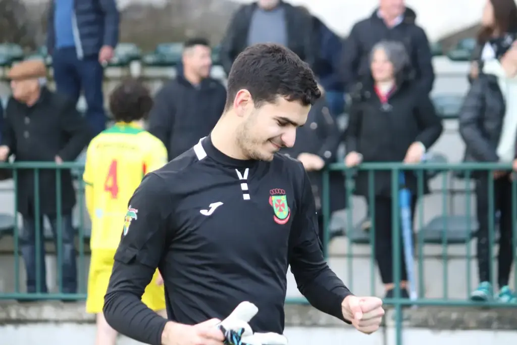 José Monteiro, guarda-redes dos Sub-19 do FC Paços de Ferreira, após o jogo com o Rio Ave FC.