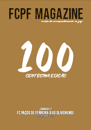 capa da revista fcpf magazine 100