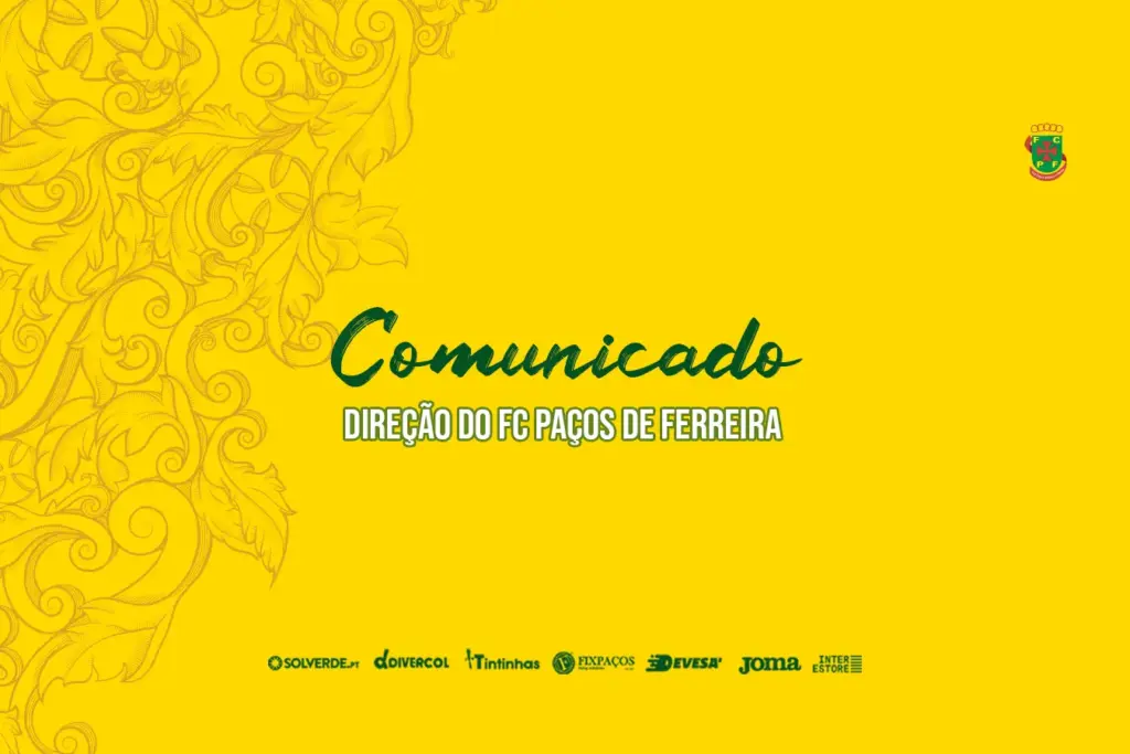 comunicado da direção