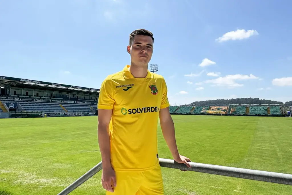 Gonçalo Cardoso no Estádio Capital do Móvel.