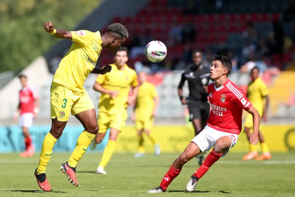 Diegão durante o jogo do FC Paços de Ferreira x SL Benfica B, para a sexta jornada da Liga Portugal Meu Super.
