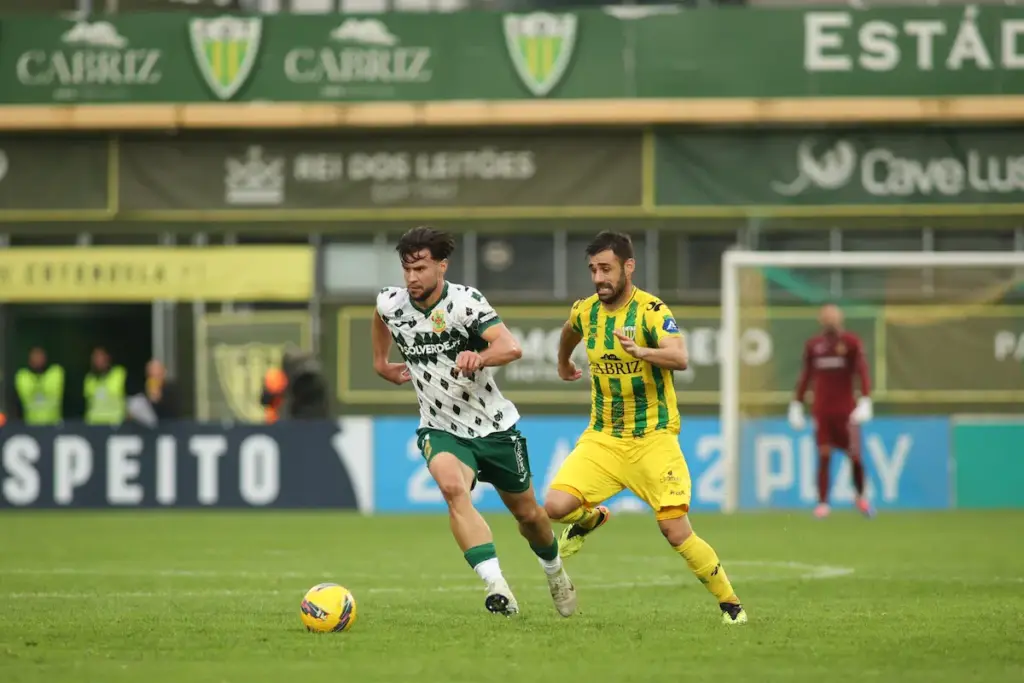 Pavlic durante o jogo do FC Paços de Ferreira com o CD Tondela, na 12ª jornada da Liga Portugal Meu Super.