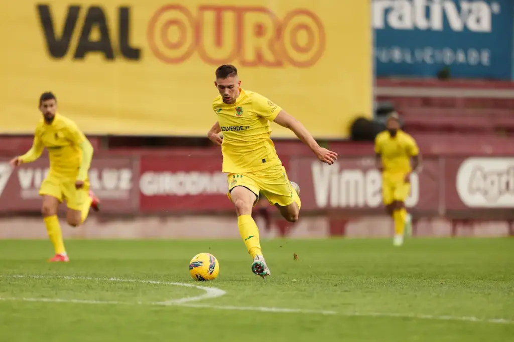 Marozau durante o jogo entre SCU Torreense e FC Paços de Ferreira, para a 25ª jornada da Liga Portugal Meu Super.