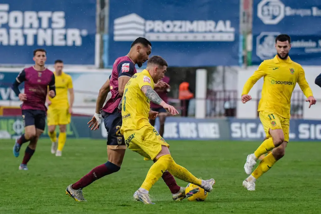 Antunes durante o jogo do FC Paços de Ferreira com o SCU Torreense, na 25ª jornada da Liga Portugal Meu Super.