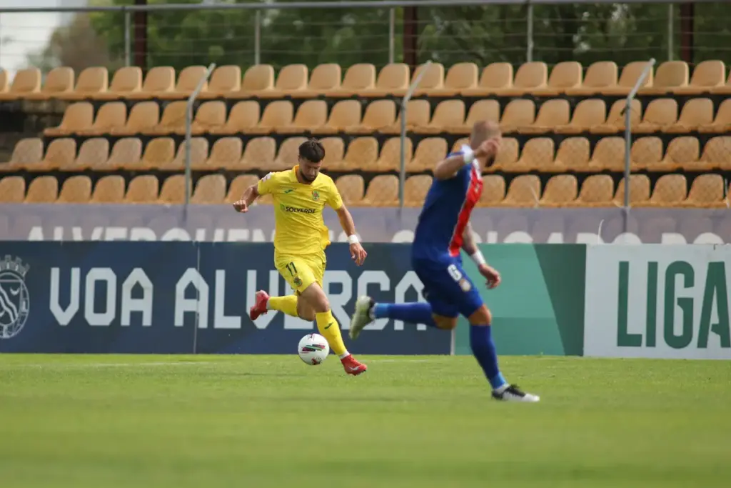 Pavlic durate o jogo do FC Paços de Ferreira contra o FC Alverca, na 32ª jornada da Liga Portugal Meu Super.