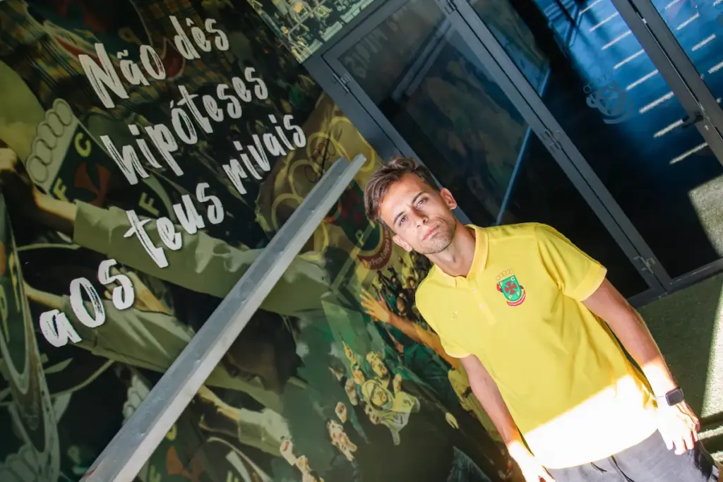 Francisco Ramos no Estádio Capital do Móvel.