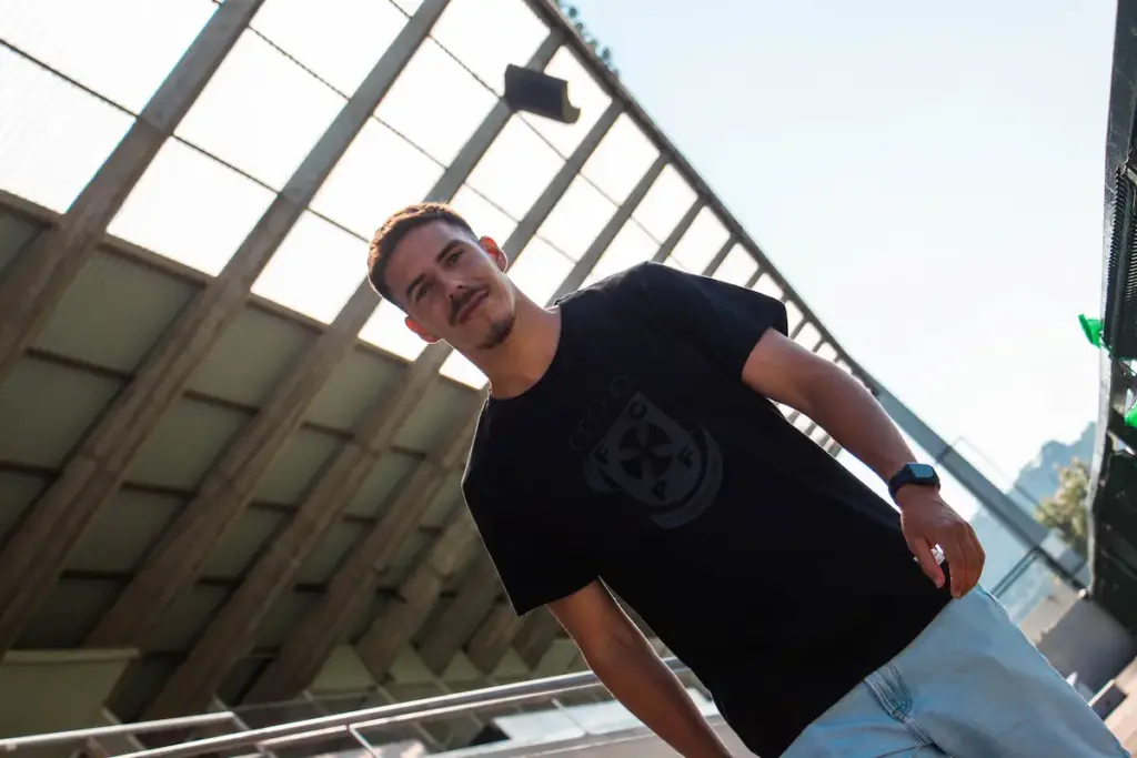 André Sousa no Estádio Capital do Móvel.