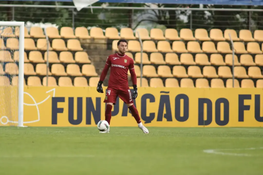 Zé Pedro ao serviço do FC Paços de Ferreira.