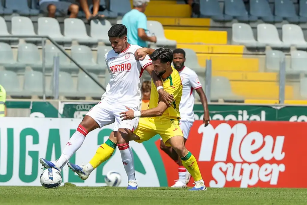 Pavlic durante o jogo do FC Paços de Ferreira com a UD Leiria, na terceira jornada da Liga Portugal Meu Super.