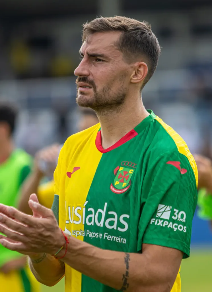 Rafa Vieira, capitão do FC Paços de Ferreira.