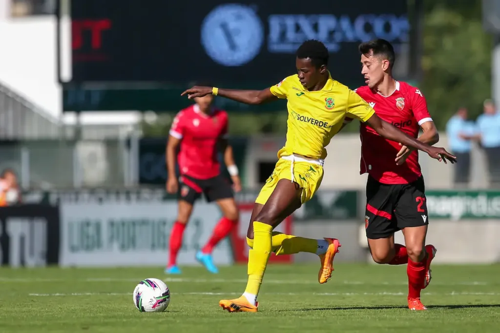 Joffrey ao serviço do FC Paços de Ferreira.