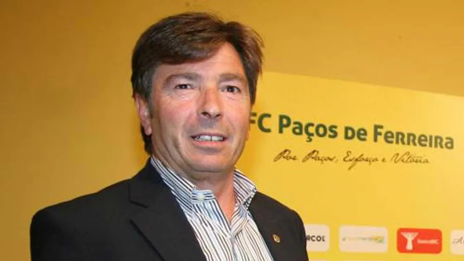 Carlos Barbosa, antigo presidente do FC Paços de Ferreira.