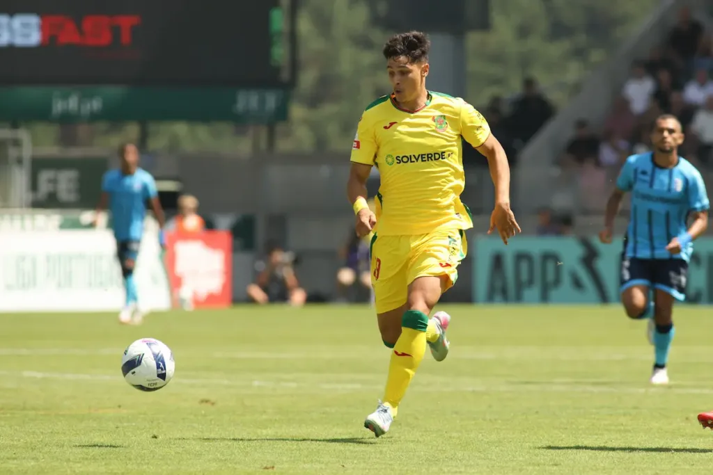 André Liberal ao serviço do FC Paços de Ferreira.