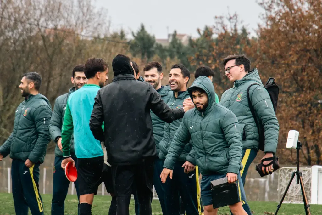 Primeiro treino da nova equipa técnica do FC Paços de Ferreira.