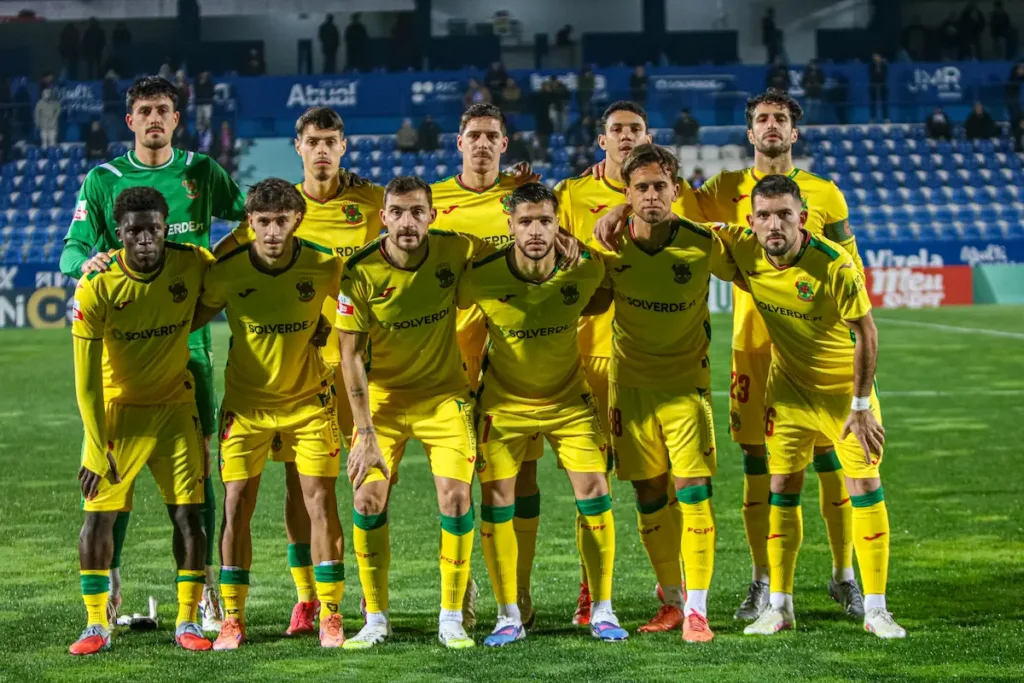 Onze titular do FC Paços de Ferreira frente ao FC Vizela, na 18.ª jornada da Liga Portugal Meu Super.