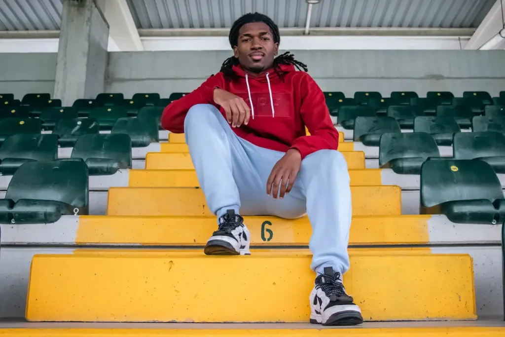 David Costa, novo reforço do FC Paços de Ferreira, no Estádio Capital do Móvel.