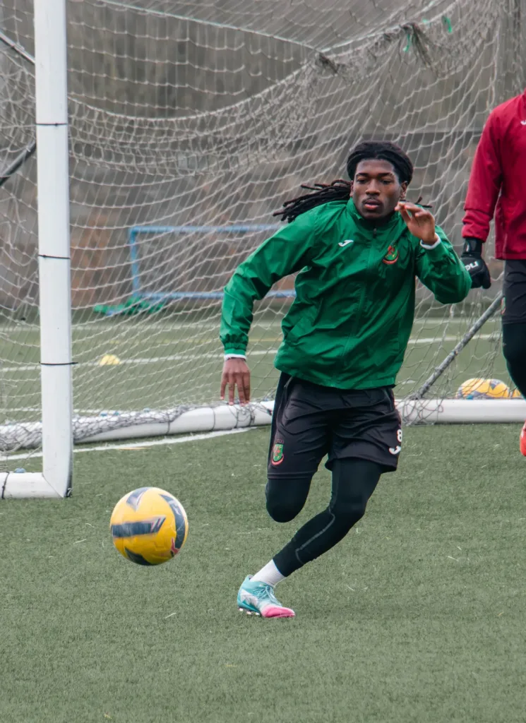 David Costa ao serviço do FC Paços de Ferreira.