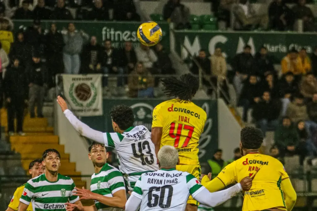 Iuri durante o jogo entre o FC Paços de Ferreira e o Sporting CP B, na 21.ª jornada da Liga Portugal Meu Super.