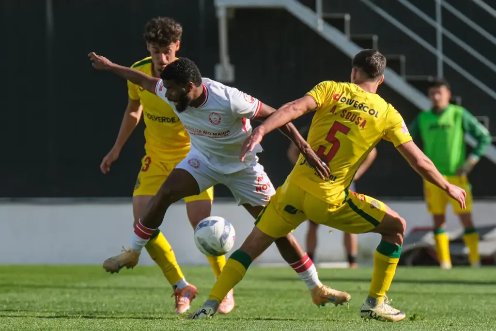 André Sousa durante o jogo do FC Paços de Ferreira com a UD Leiria, da 20.ª jornada da Liga Portugal Meu Super.