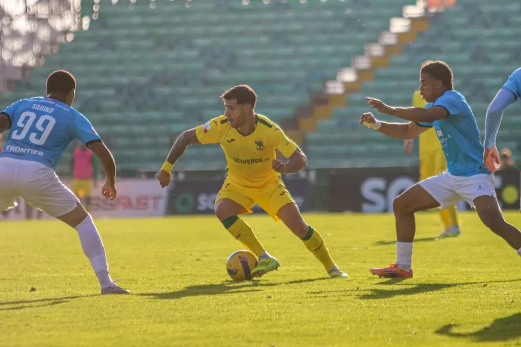 Falé durante o jogo entre o FC Paços de Ferreira e a UD Oliveirense da 24.ª jornada da Liga Portugal Meu Super.
