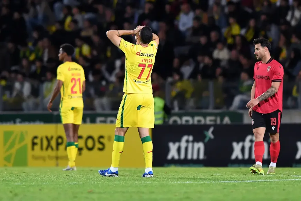 Final do jogo entre FC Paços de Ferreira e FC Penafiel na 34.ª jornada da Liga Portugal Meu Super.