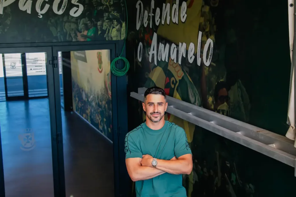 Tiago Cerveira no Estádio Capital do Móvel.