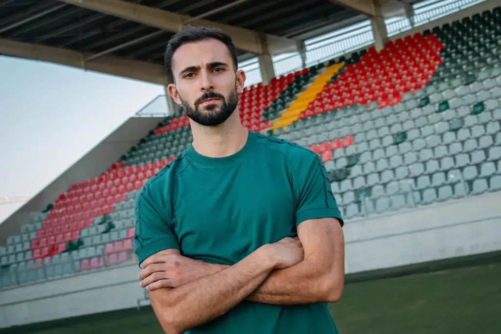 Tomás Castro, reforço do FC Paços de Ferreira, no Estádio Capital do Móvel.