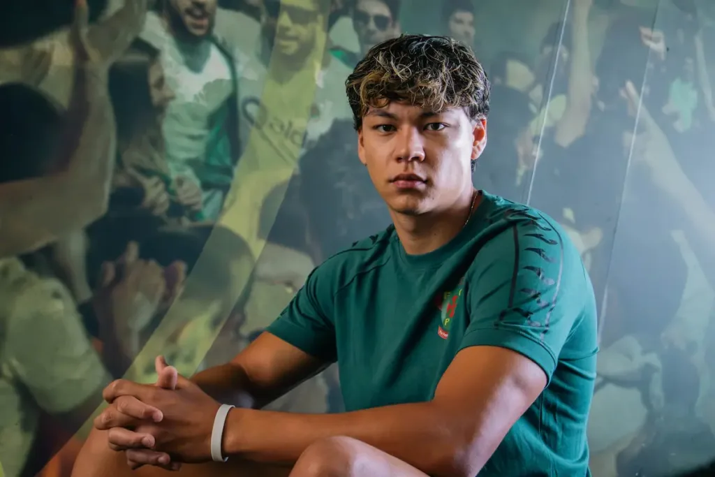 João Neto no Estádio Capital do Móvel.