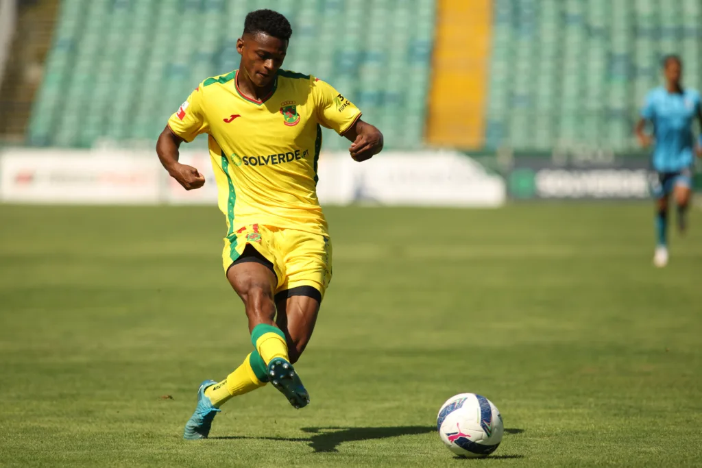 Anilson ao serviço do FC Paços de Ferreira.
