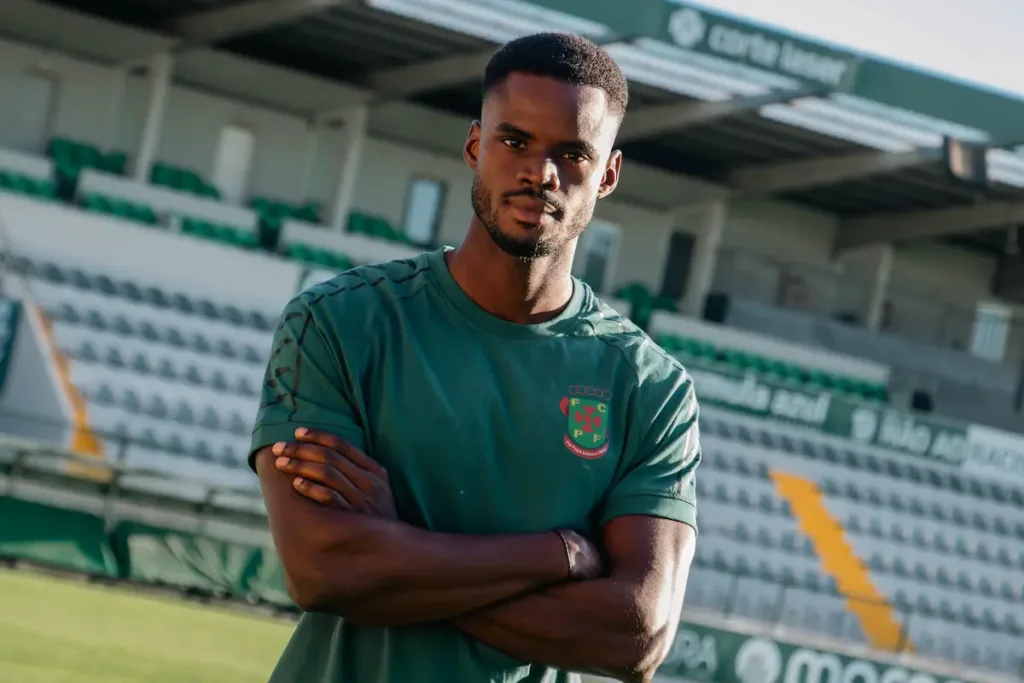 Bubacar Djaló no Estádio Capital do Móvel.