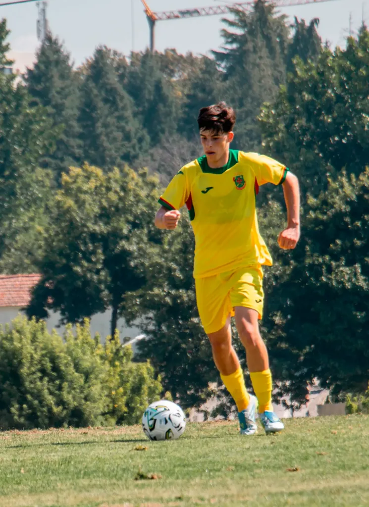 Gabi Coelho durante a pré-época com o FC Paços de Ferreira.