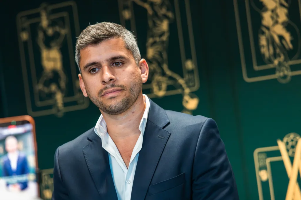 Pedro Andrade, novo presidente do FC Paços de Ferreira.